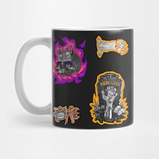 Halloween Undead Fire Pack 3 Mug